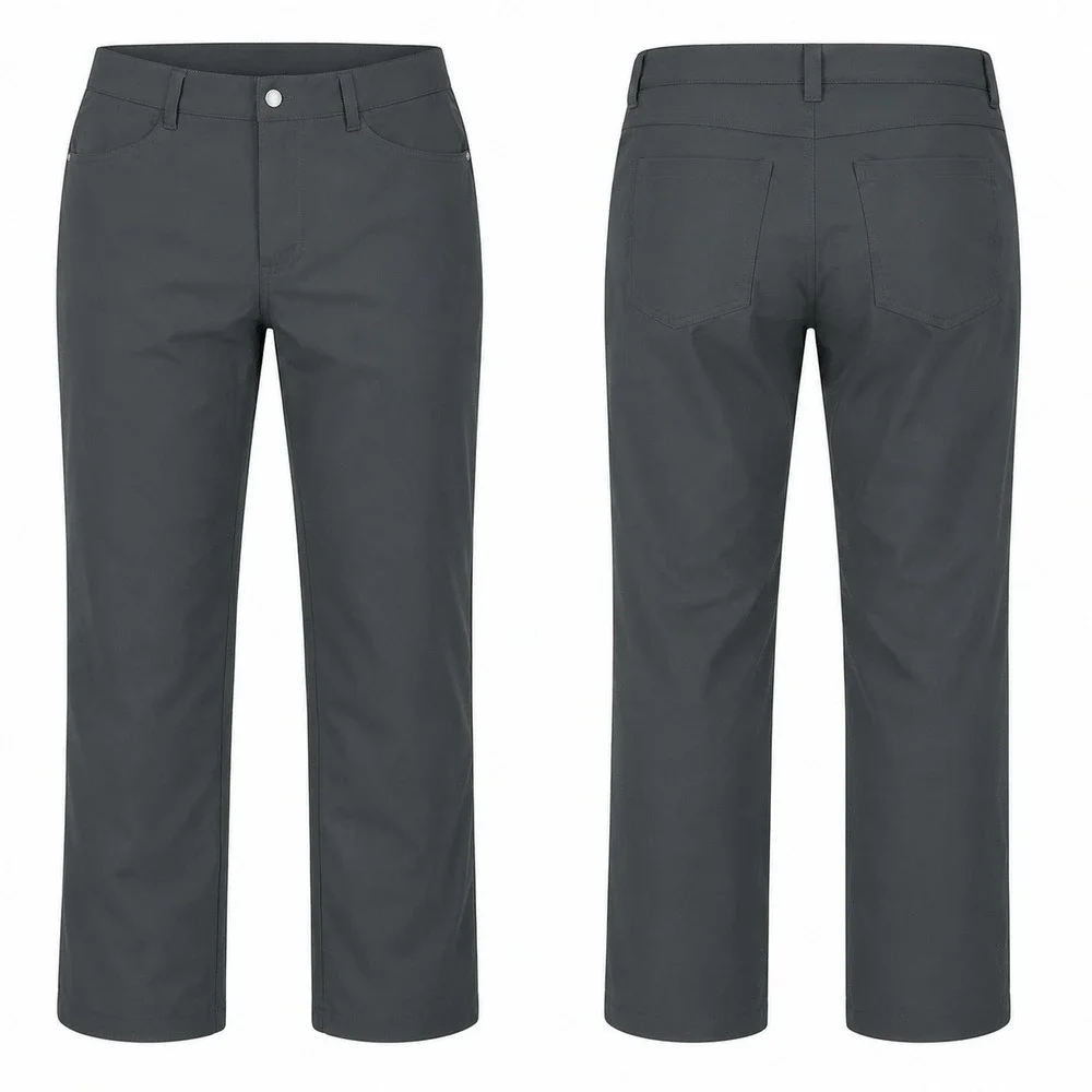 Lululemon Commission Pant‎ Mens 38x29 Grey Warpstreme Classic Fit Chino Trousers